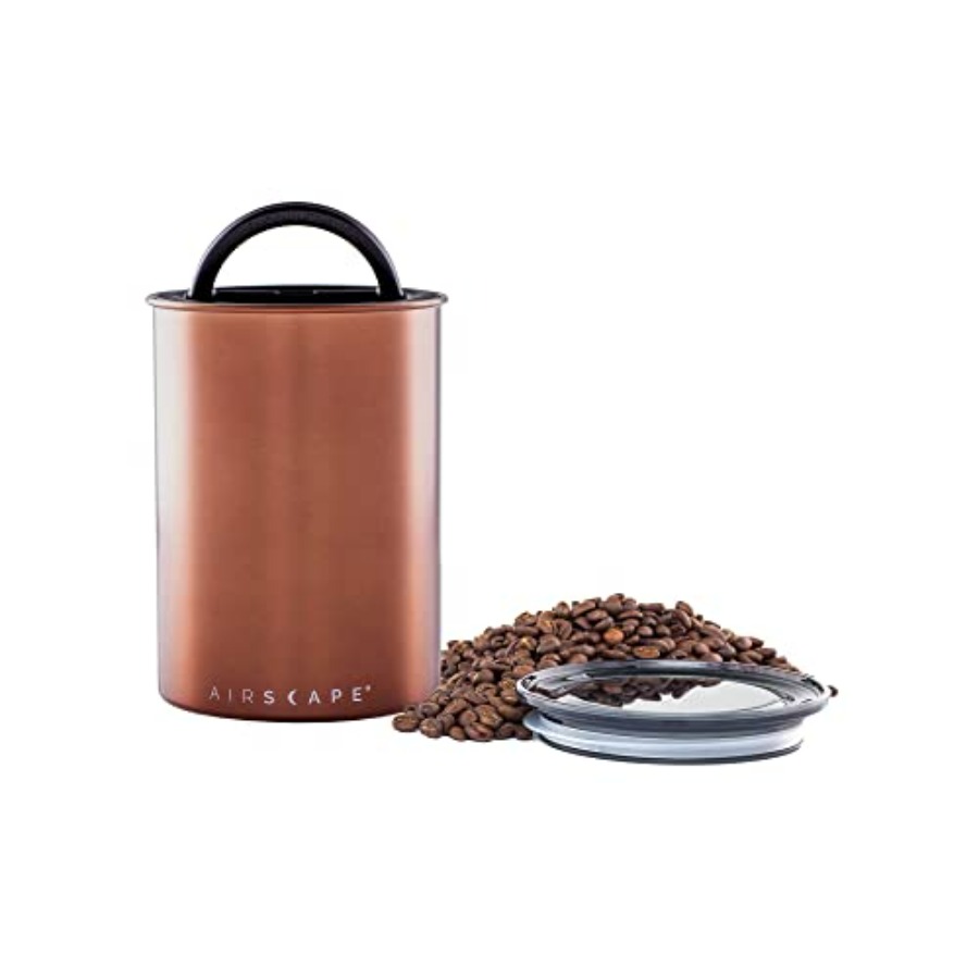 Food Storage In Stainless Steel - Airscape Stainless Steel Coffee Canister Food