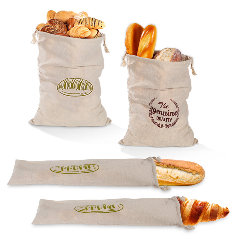 Food Storage In Plants - Linen Bread Bag Reusable Bags For