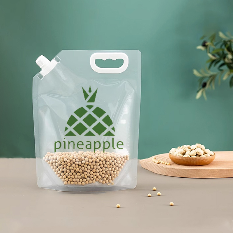 Food Storage In Plants - Hand Held,Transparent Spout Sealed Bag,Nozzle Storage,Packaging