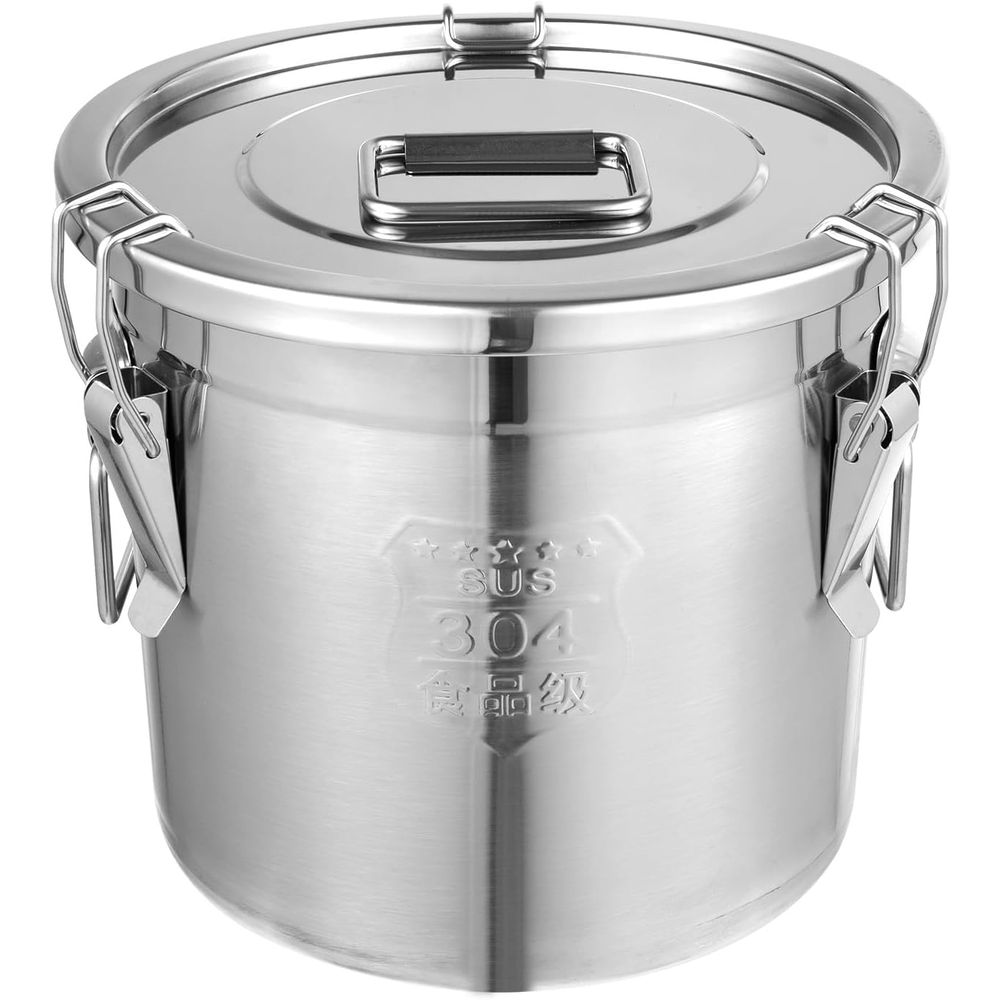 Food Storage In Stainless Steel - Stainless Steel Food Storage Jars with
