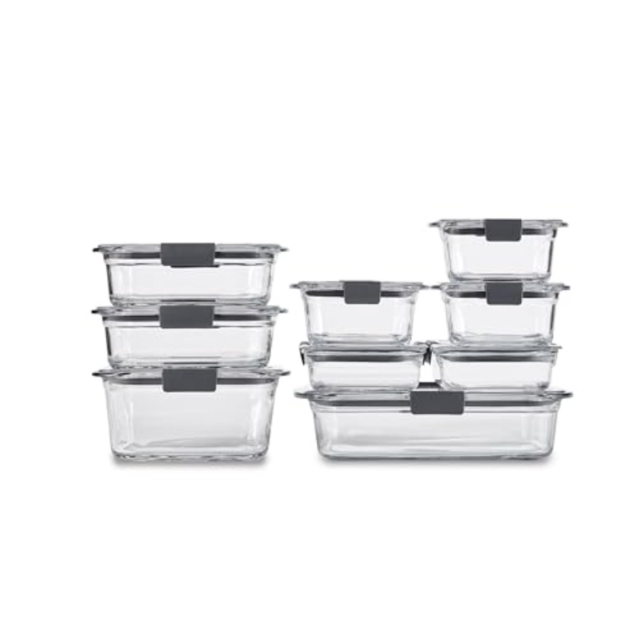 Food Storage Glass - Brilliance Glass Food Storage Containers Assorted