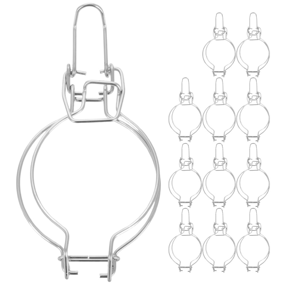 Food Storage In Stainless Steel - 12Pcs Stainless Steel Spring Sealing Clips