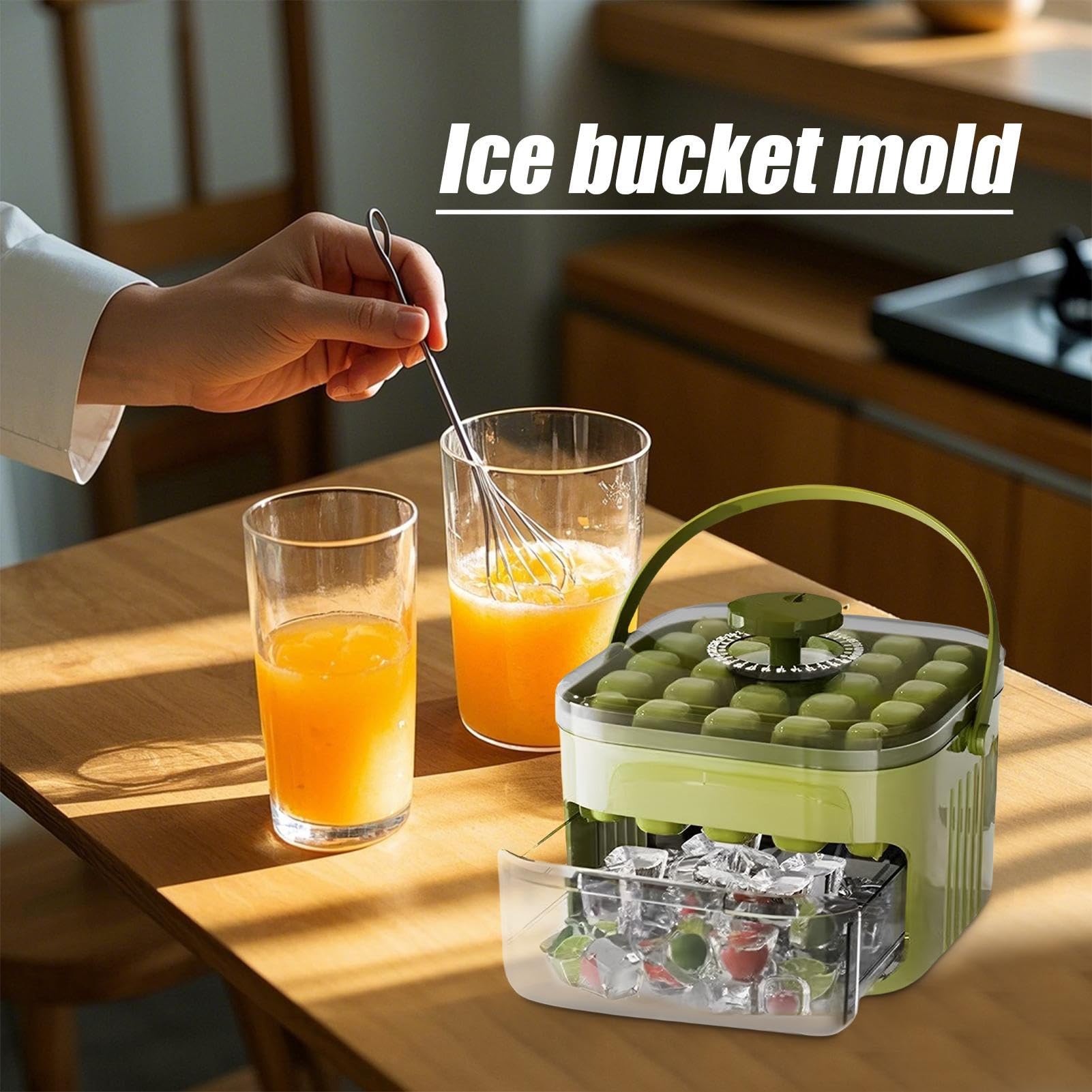 Easy Press Ice Cubes Maker Ice - Food Storage Essentials recensie en prijs