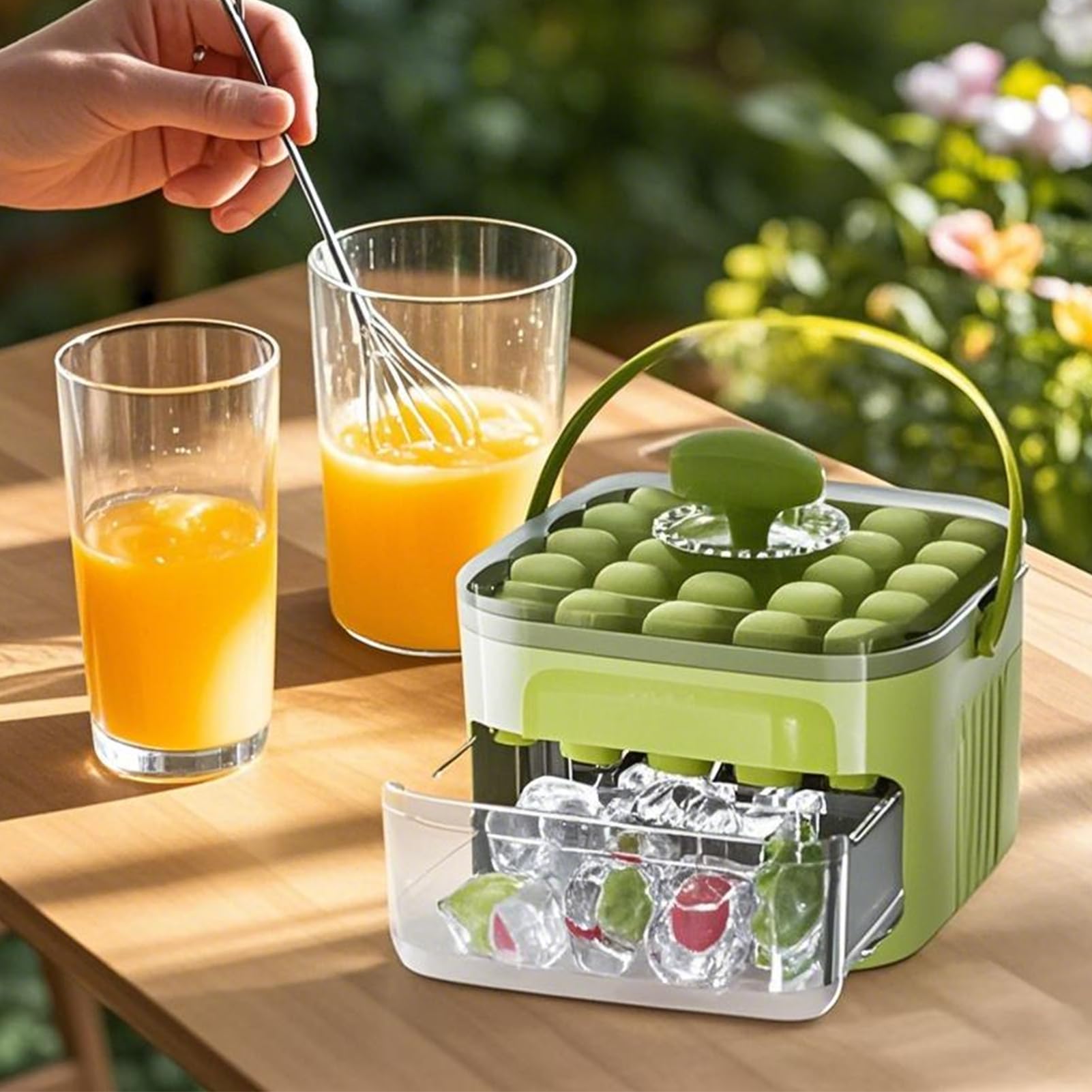 Easy Press Ice Cubes Maker Ice - Food Storage Essentials recensie en prijs
