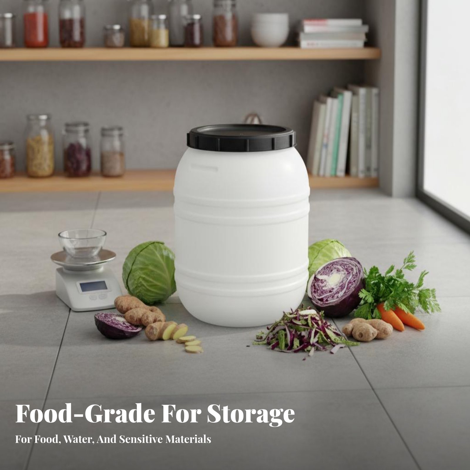 Food Grade Plastic Barrel Airt - Food Storage Lid recensie en prijs