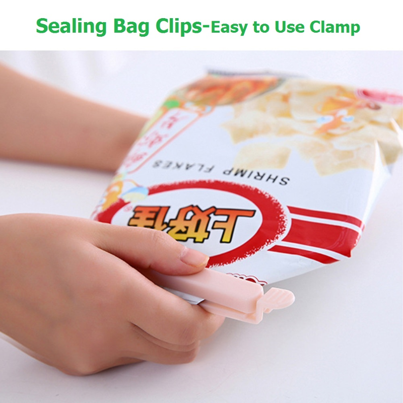 10PCS Bag Clips Food Snack Sea - Food Storage Zip Lock Bags recensie en prijs
