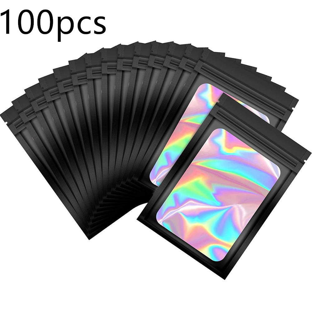 100PCS Laser Thicken Plastic A - Food Storage Zip Bags recensie en prijs