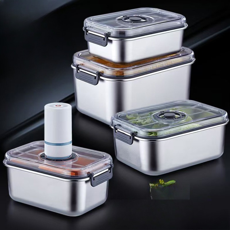 Stainless Steel Vacuum Contain - Food Storage Essentials recensie en prijs