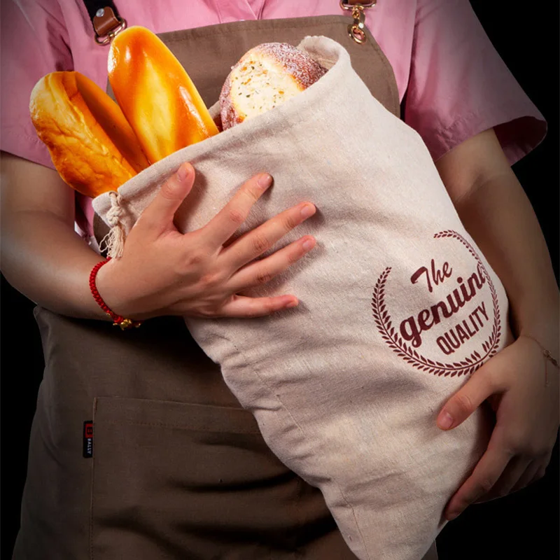 Linen Bread Bag Reusable Bags  - Food Storage In Plants recensie en prijs