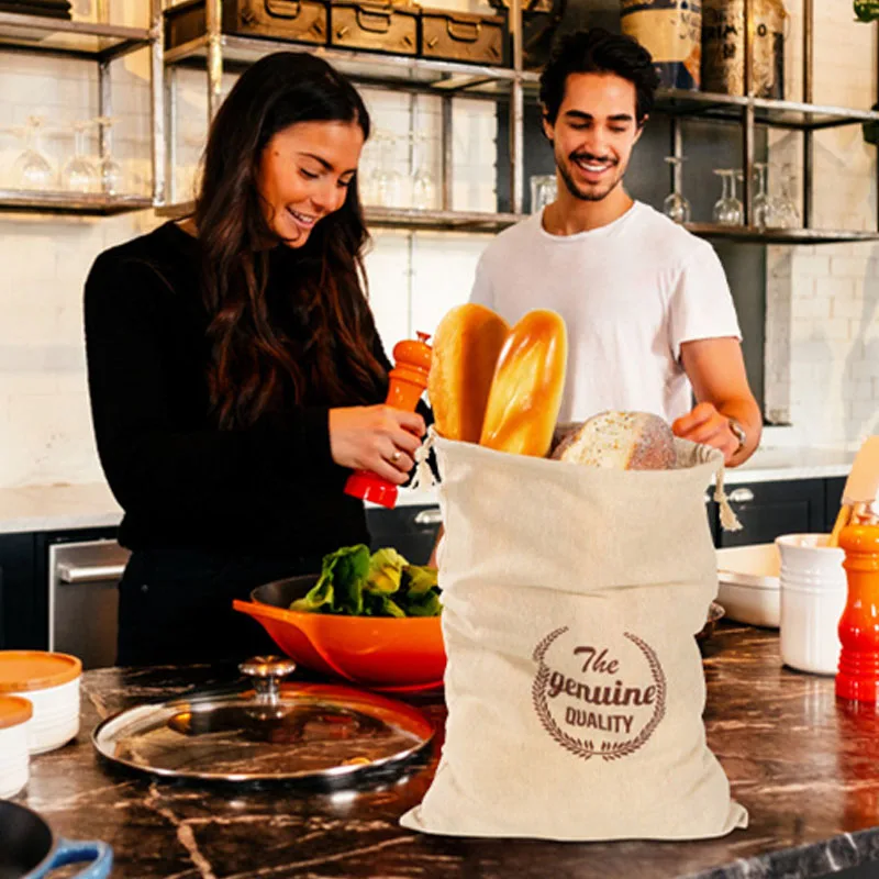 Linen Bread Bag Reusable Bags  - Food Storage In Plants recensie en prijs