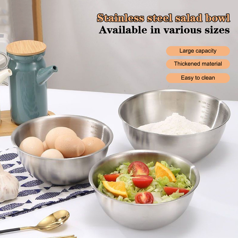1PC Stainless Steel Bowl Set W - Food Storage Essentials recensie en prijs