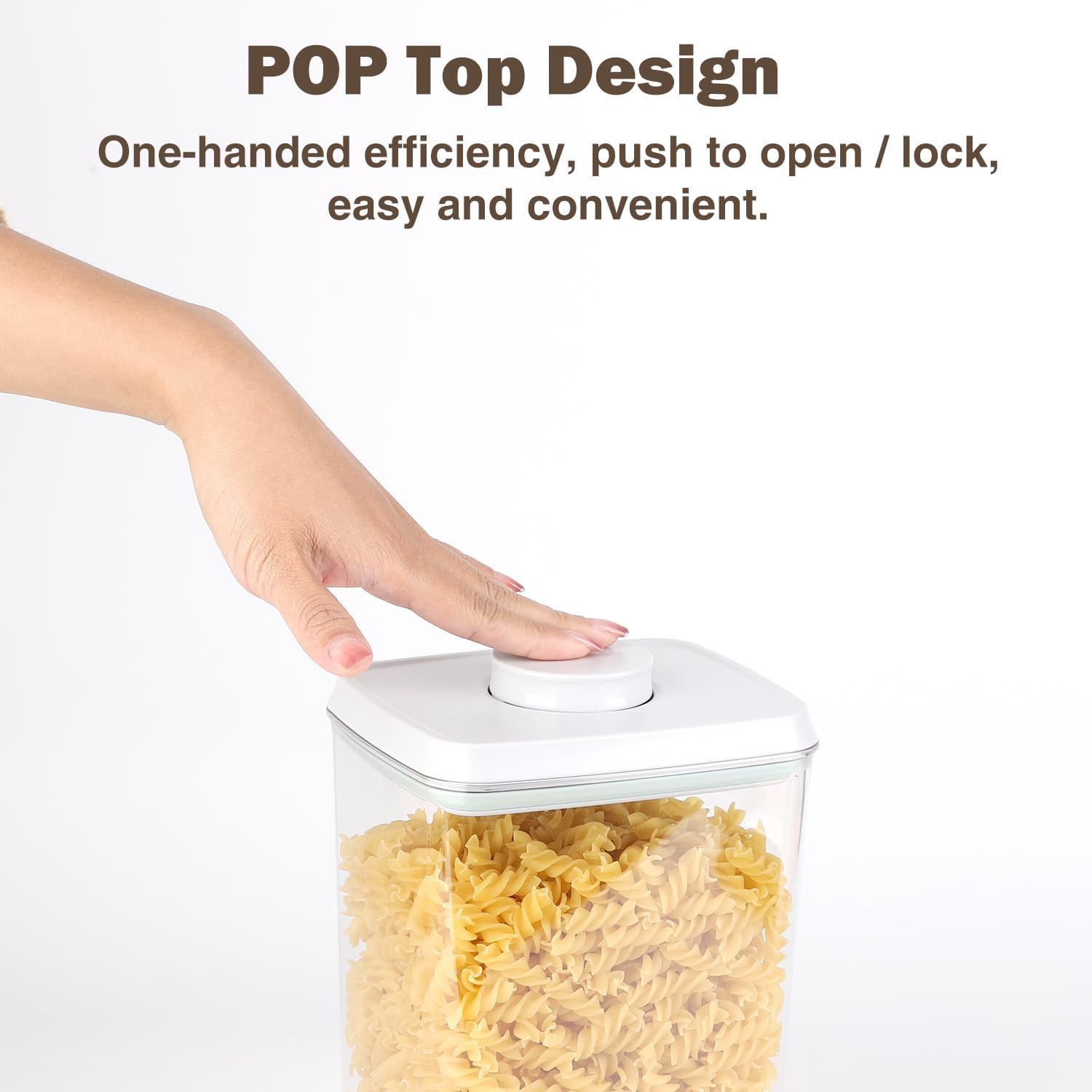 4 Pcs Large Pop Airtight Food  - Food Storage Containers With Lids recensie en prijs