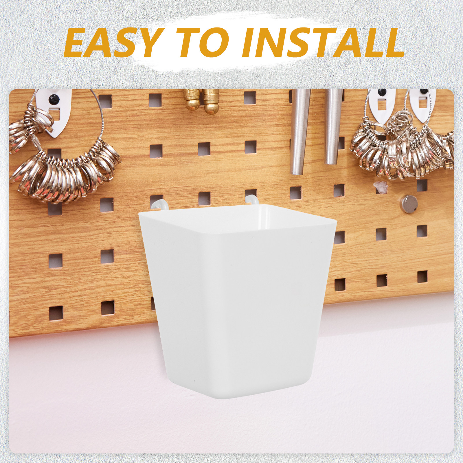 6 Sets Pegboard Organizer Bin  - Food Storage Organizer recensie en prijs