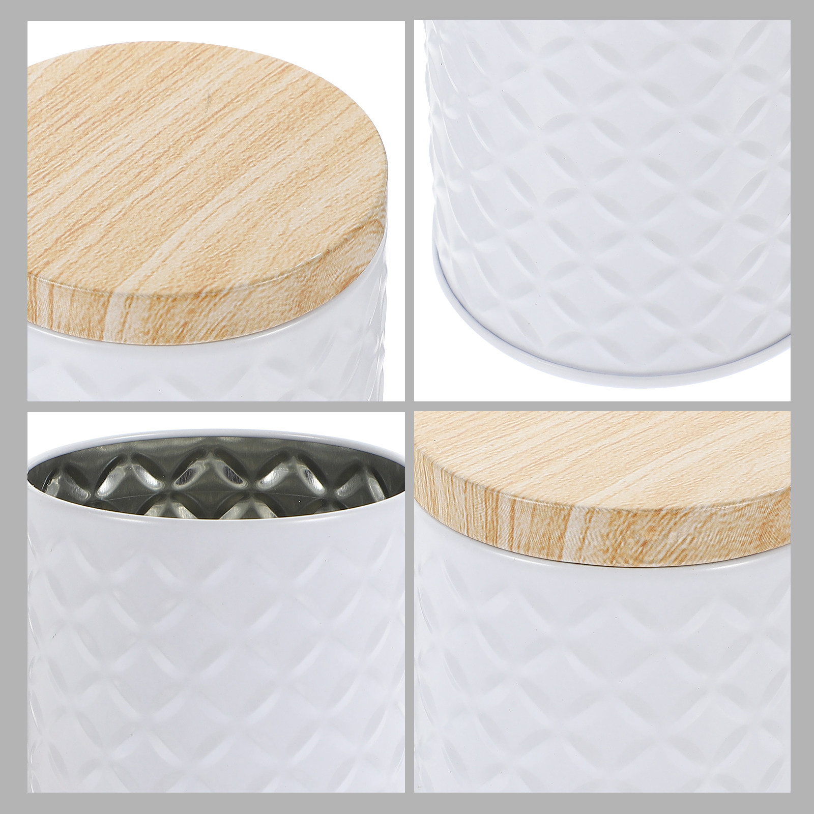 2Pcs Food Grade Tinplate Airti - Food Storage Containers With Lids recensie en prijs