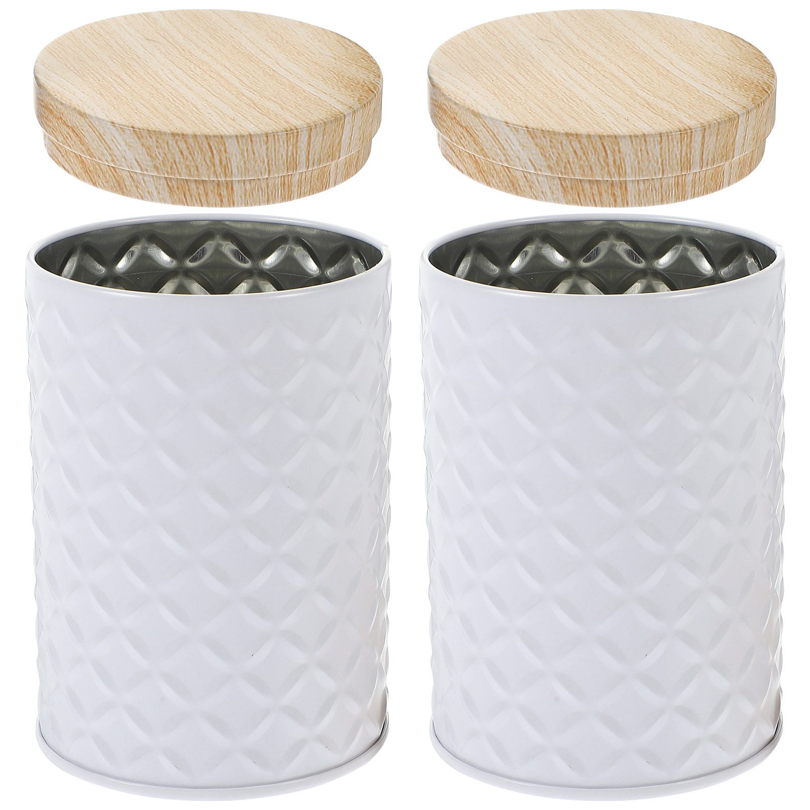 2Pcs Food Grade Tinplate Airti - Food Storage Containers With Lids recensie en prijs