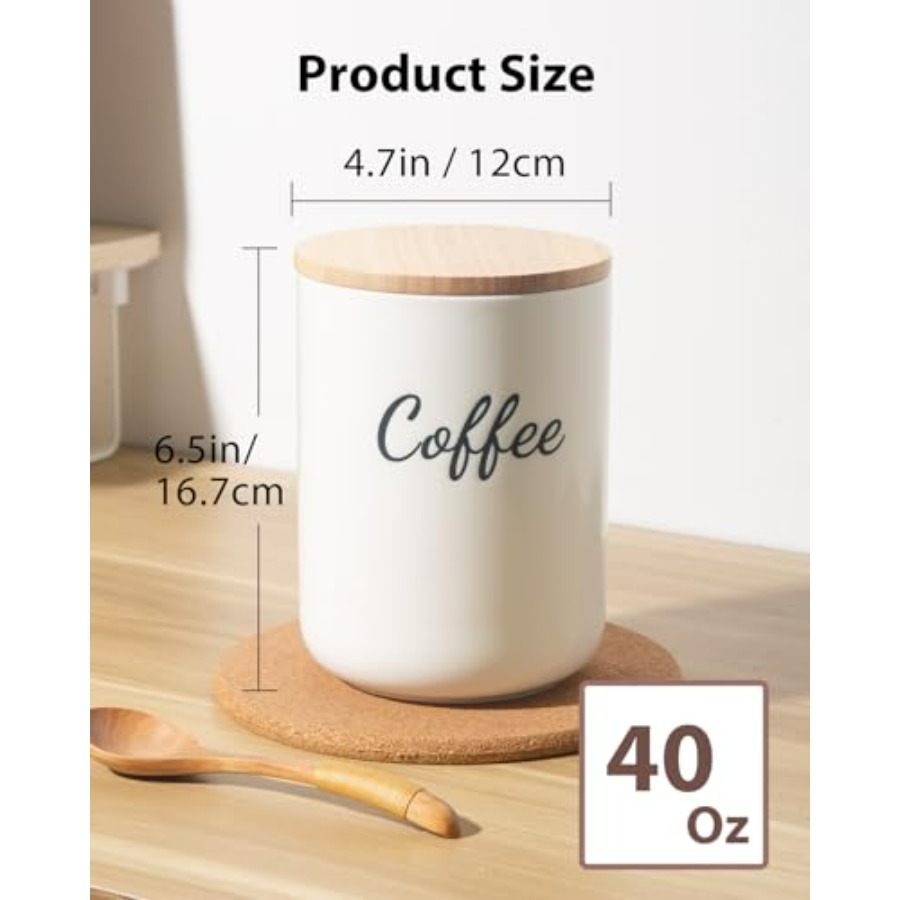 Ceramic Container with Lid, 40 - Food Storage Jars Plastic recensie en prijs