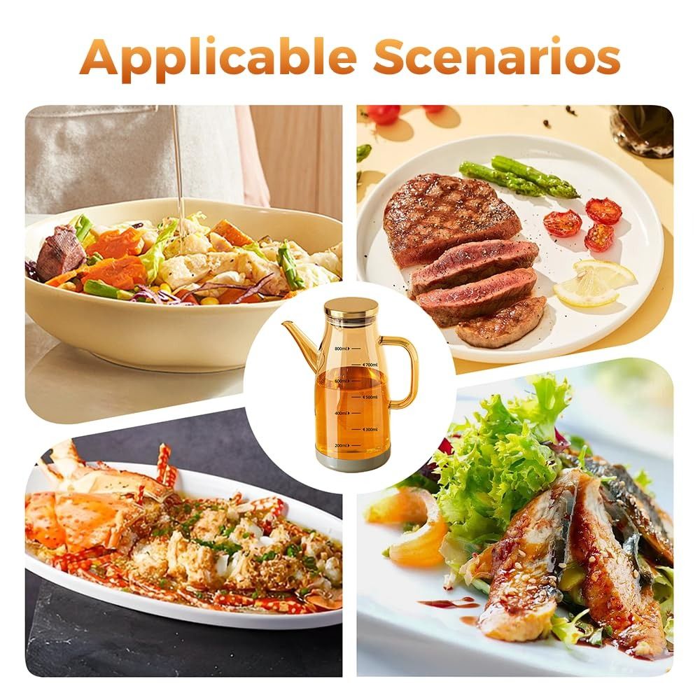 Durable Food-grade Oil Dispens - Food Storage Glass Containers Large recensie en prijs