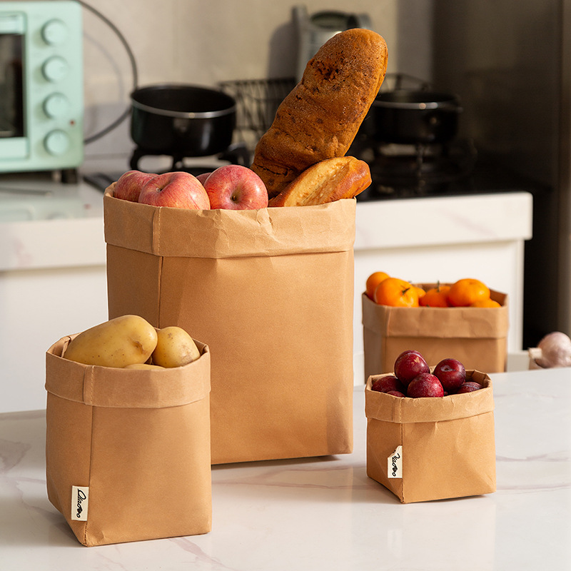 Kraft Paper Bag Washable Paper - Food Storage In Plants recensie en prijs