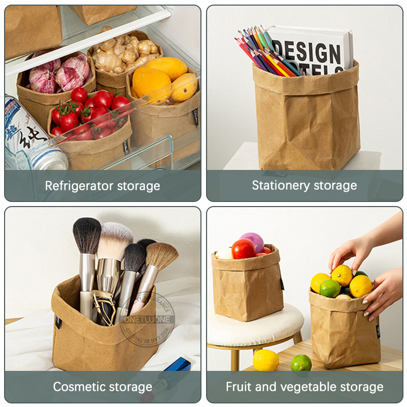 Kraft Paper Bag Washable Paper - Food Storage In Plants recensie en prijs