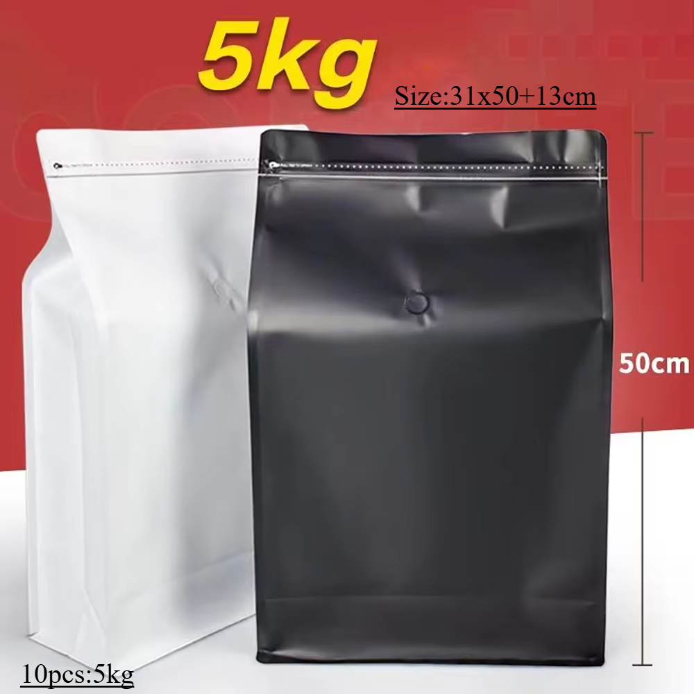 10pcs 5kg Ziplock Coffee Bean  - Food Storage Zip Lock Bags recensie en prijs