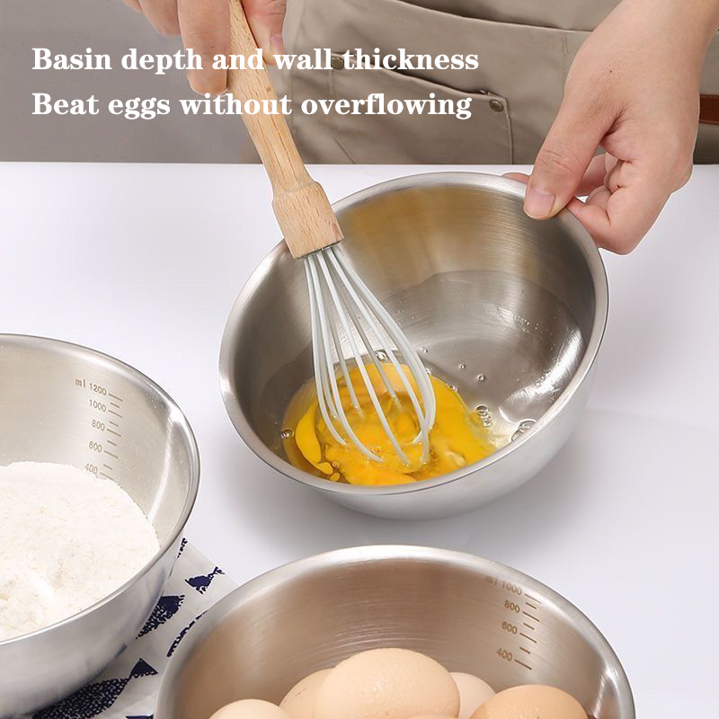 1PC Stainless Steel Bowl Set W - Food Storage Essentials recensie en prijs