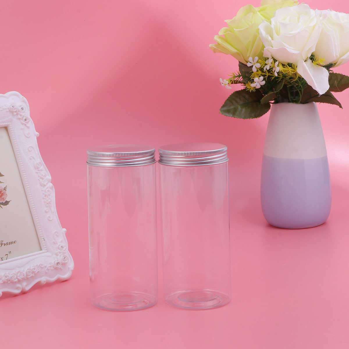 6Pcs Transparent Food Storage  - Food Storage Jars Plastic recensie en prijs