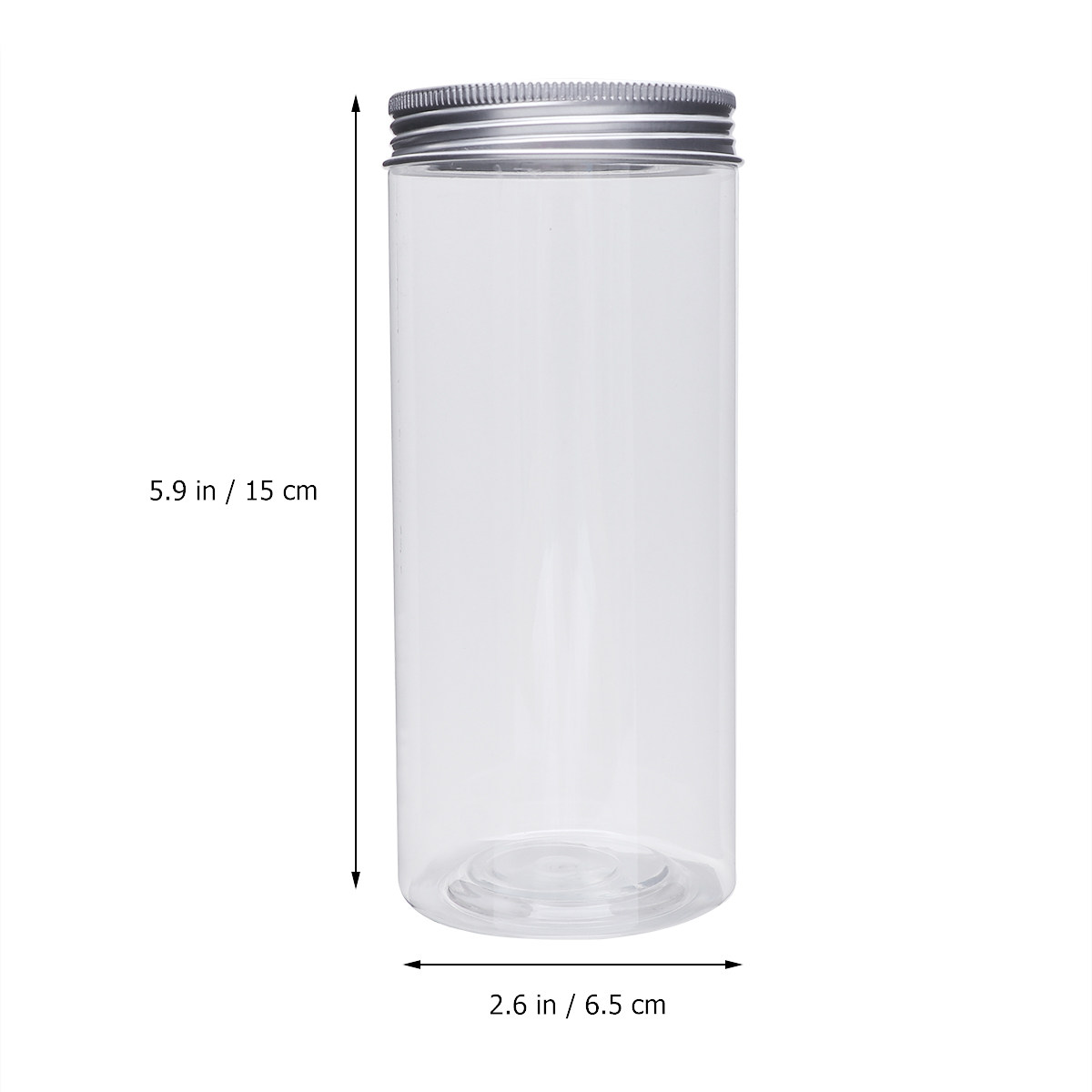 6Pcs Transparent Food Storage  - Food Storage Jars Plastic recensie en prijs