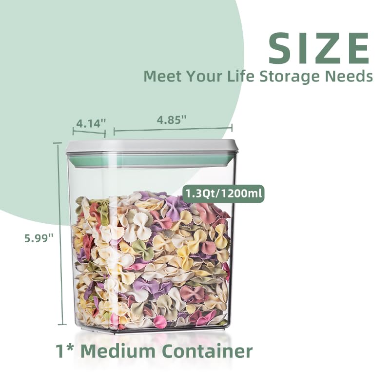 Ankou 3Pcs 1.2L Pop Airtight F - Food Storage Container recensie en prijs