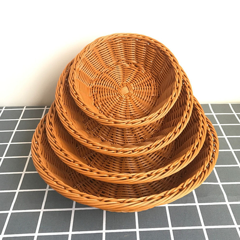 Rattan Wicker Woven Serving Ba - Food Storage In Plants recensie en prijs