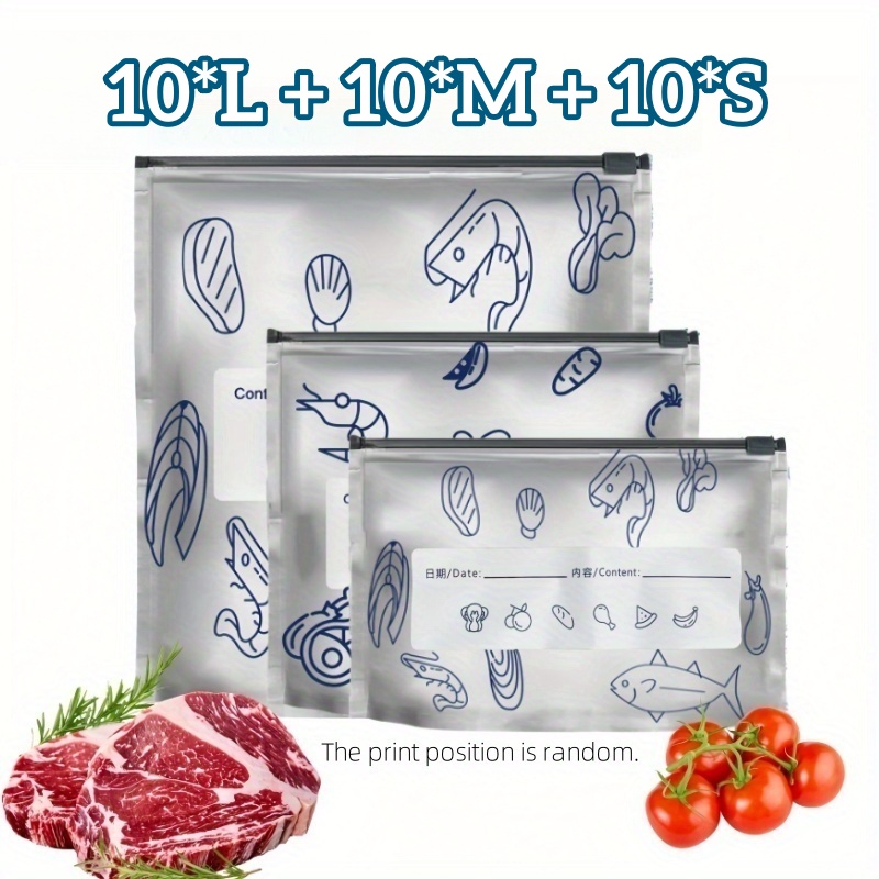 10/60pcs Aluminum Foil Storage - Food Storage Essentials recensie en prijs