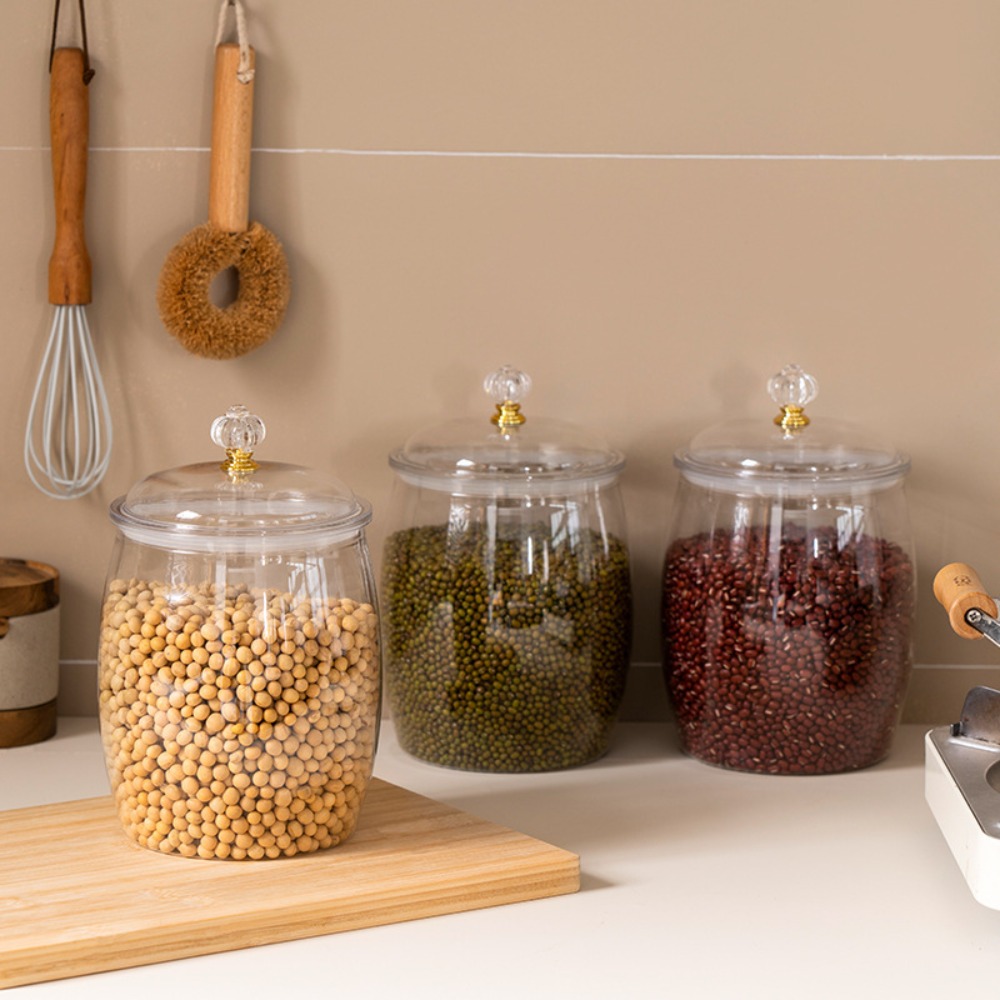 Transparent Cereals Storage Ja - Food Storage Jars Plastic recensie en prijs