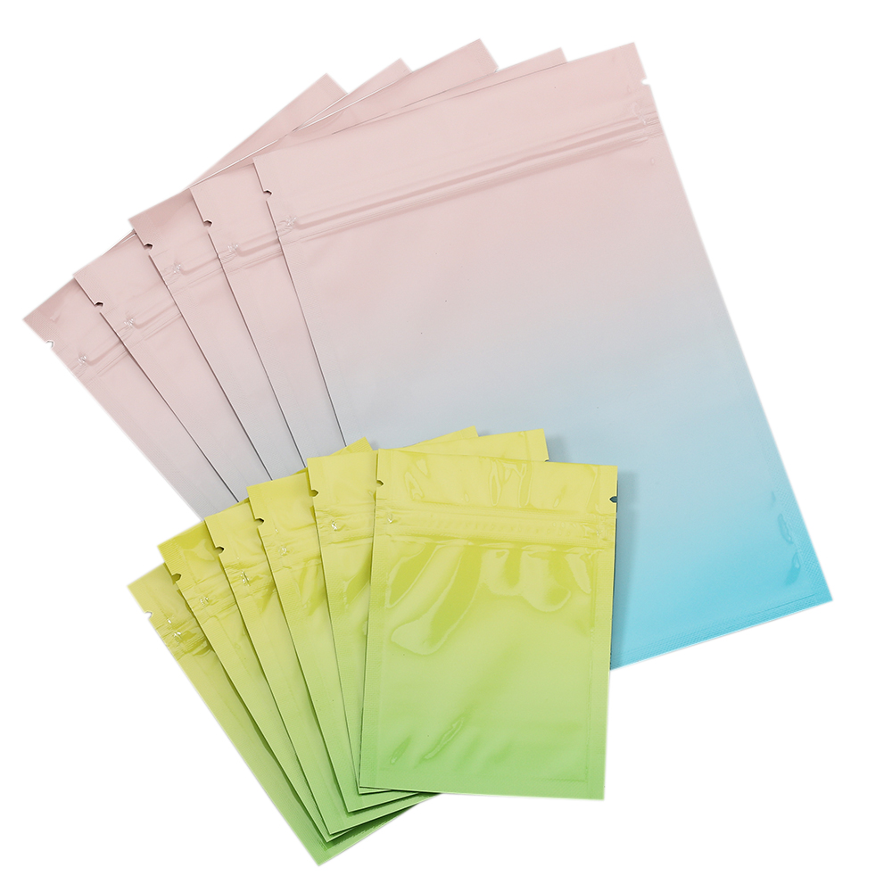 50pcs Gradient Zip Bags Opaque - Food Storage Zip Lock Bags recensie en prijs