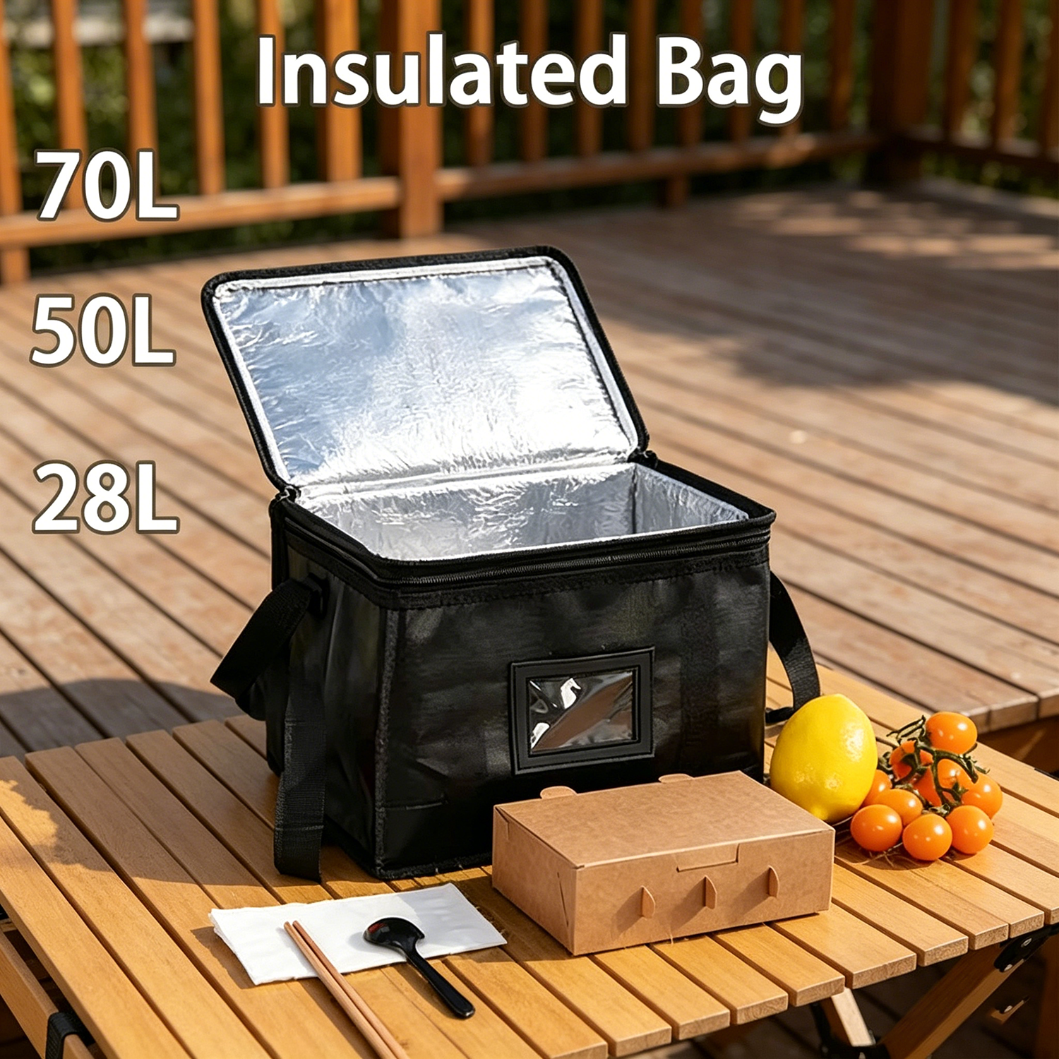 Insulated Thermal Cooler Bag T - Food Storage Hiking recensie en prijs
