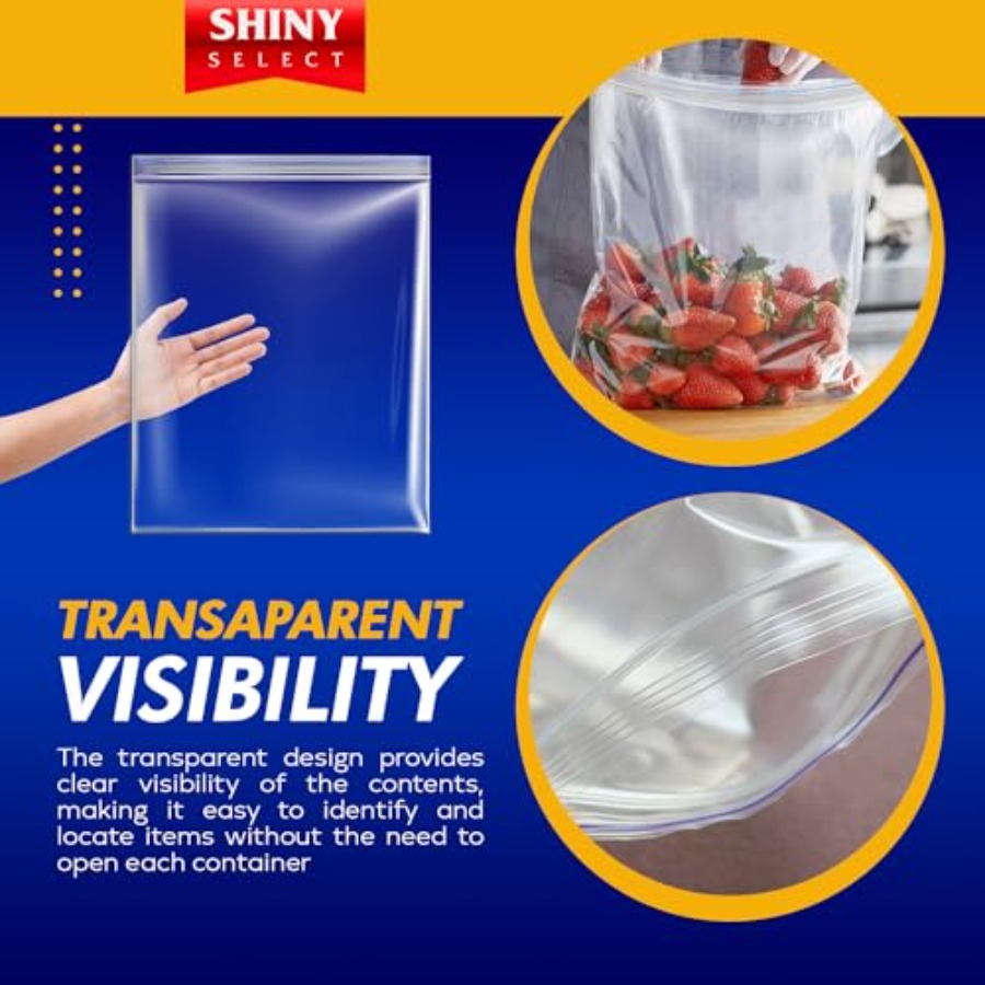 5 Gallon X-Large Storage Bags  - Food Storage Zip Bags recensie en prijs