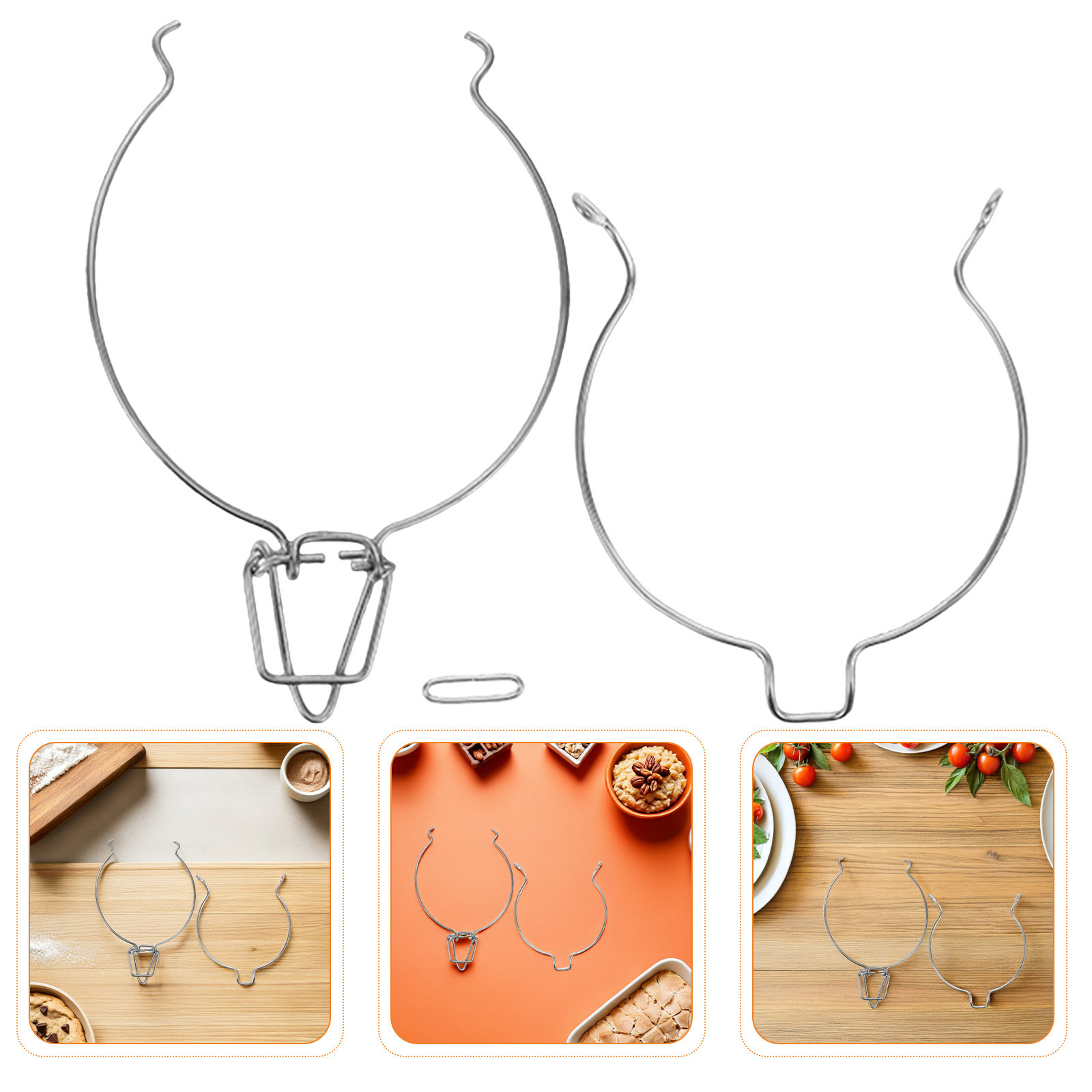 15Pcs Mason Jar Wire Locking C - Food Storage In Stainless Steel recensie en prijs