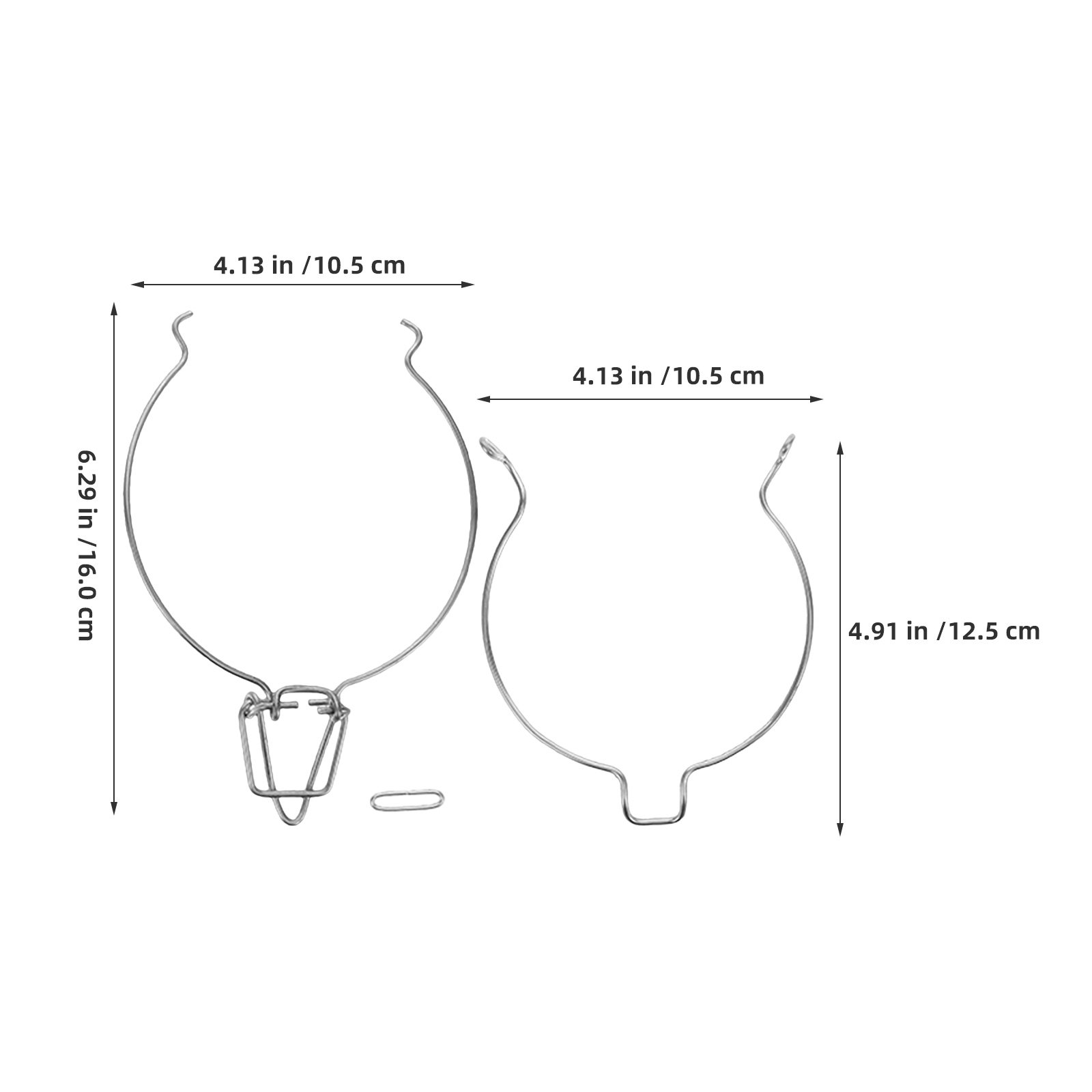 15Pcs Mason Jar Wire Locking C - Food Storage In Stainless Steel recensie en prijs