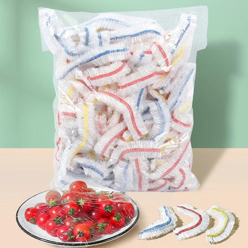 100Pcs Colorful Disposable Foo - Food Storage Zip Bags recensie en prijs