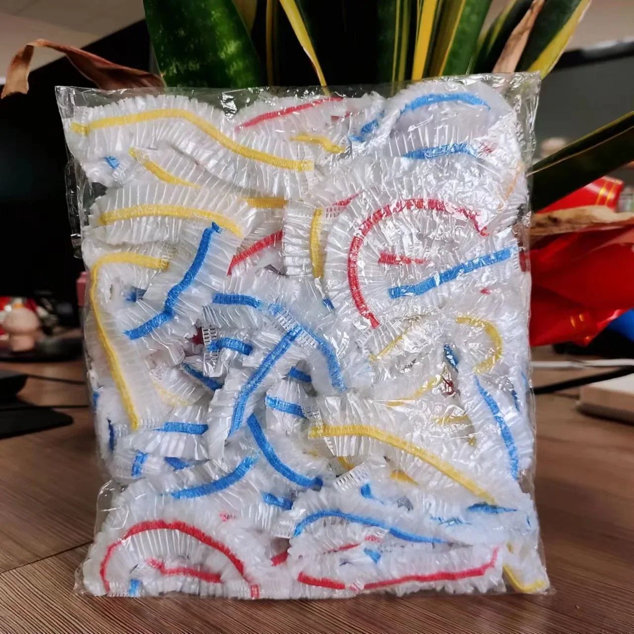 100Pcs Colorful Disposable Foo - Food Storage Zip Bags recensie en prijs