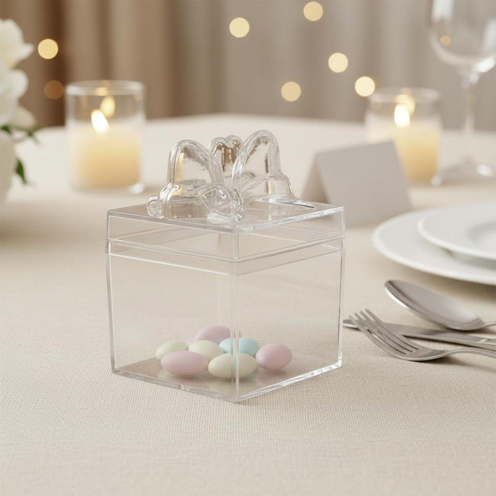 Clear Plastic Candy Box with R - Food Storage Container recensie en prijs