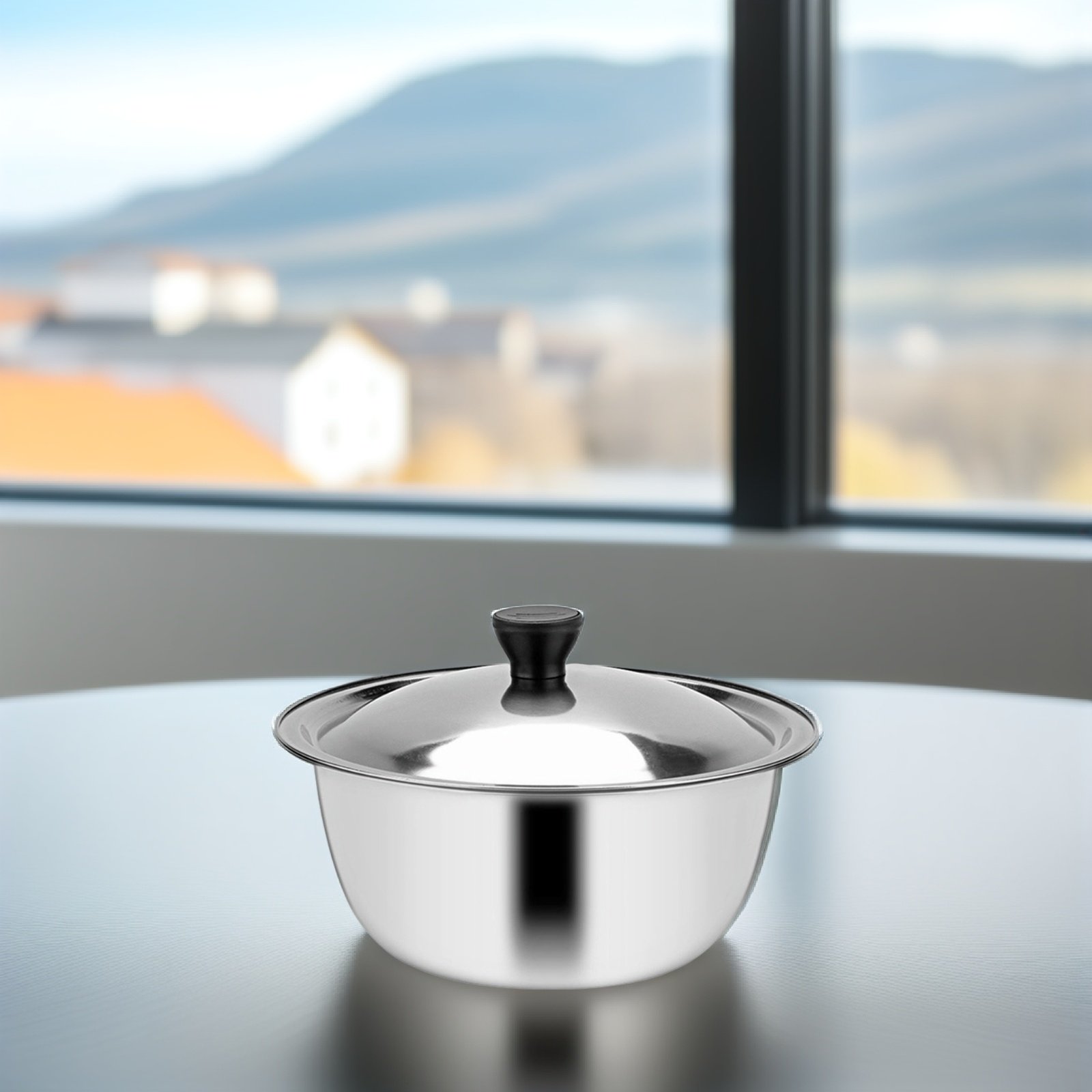 1Set Stainless Steel Mixing Bo - Food Storage Large recensie en prijs