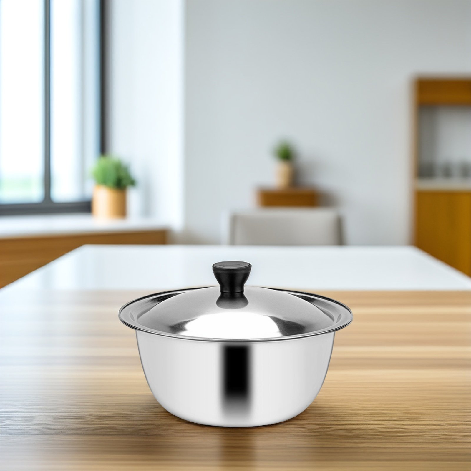 1Set Stainless Steel Mixing Bo - Food Storage Large recensie en prijs