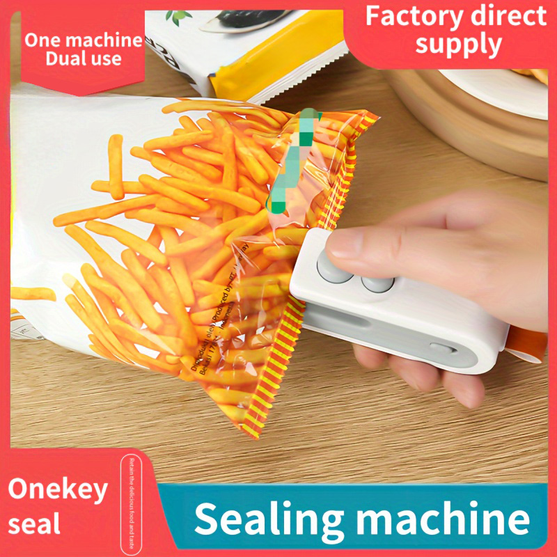 Mini Sealing Machine 2IN1 Heat - Food Storage Zip Lock Bags recensie en prijs