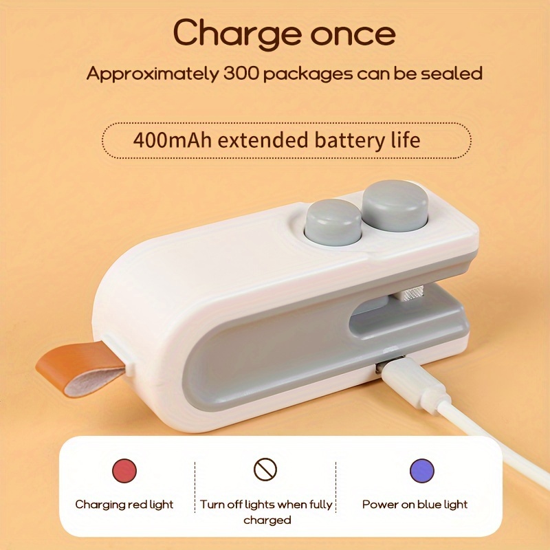 Mini Sealing Machine 2IN1 Heat - Food Storage Zip Lock Bags recensie en prijs