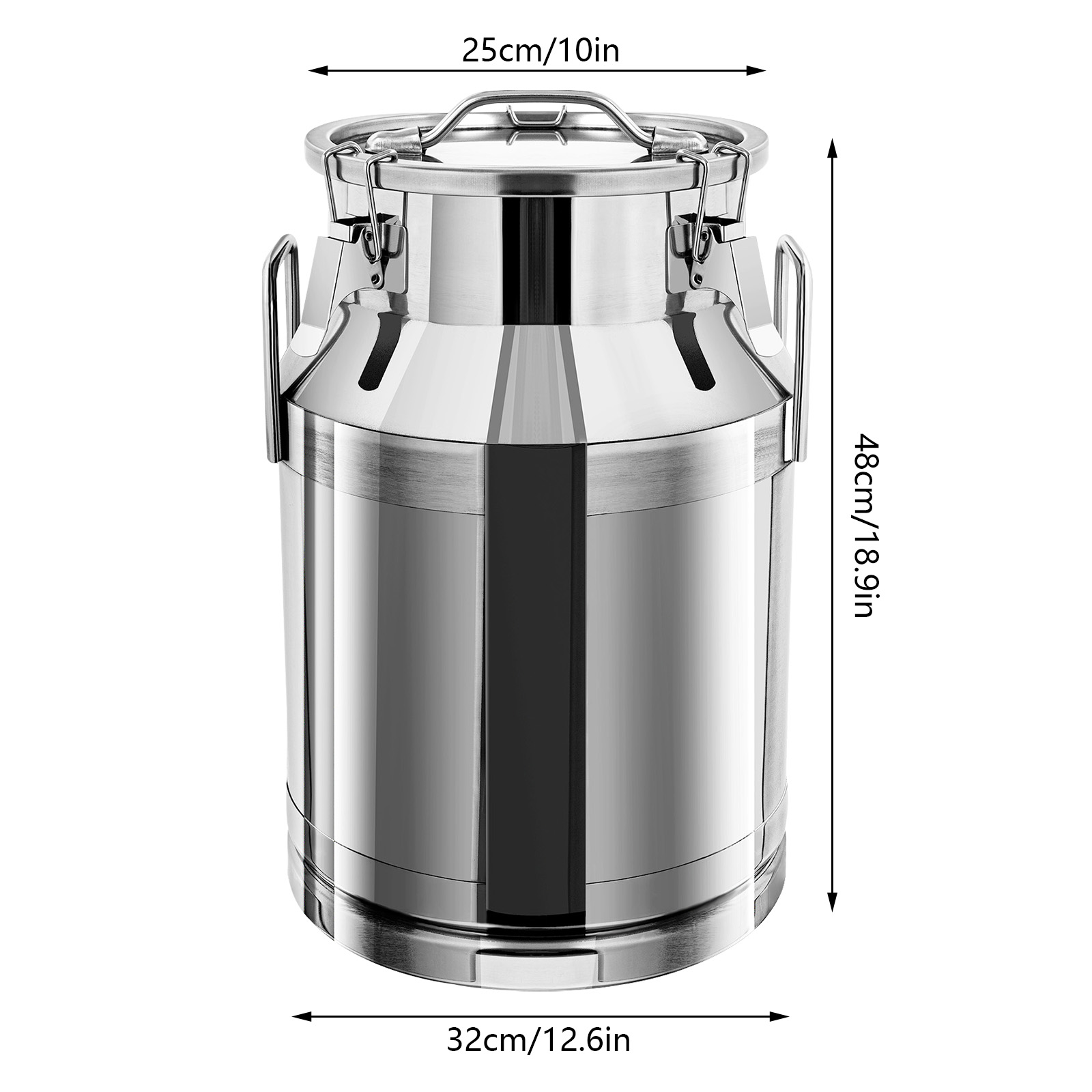 3L Milk Can Stainless Steel Fo - Food Storage Large recensie en prijs