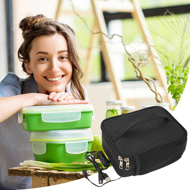 USB Electric Heating Lunch Bag - Food Storage Hiking recensie en prijs