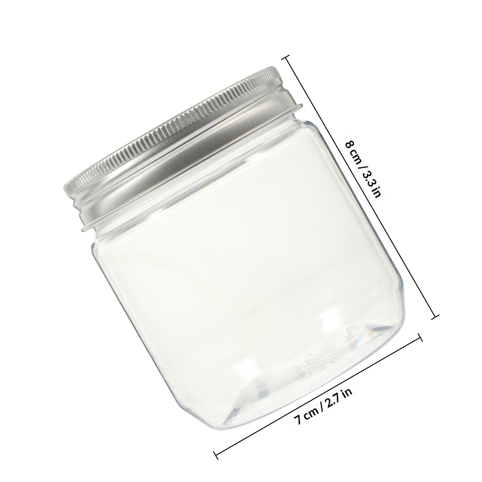 4Pcs Food Grade Airtight Clear - Food Storage Jars Plastic recensie en prijs