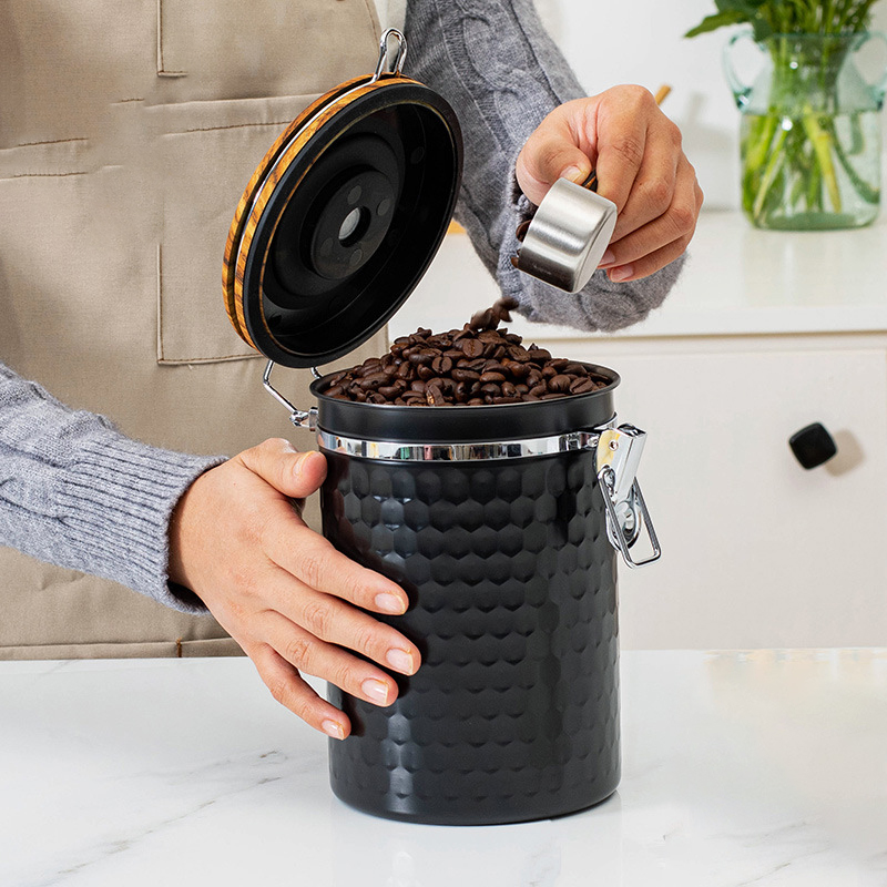 Kitchen Stainless Steel Coffee - Food Storage In Stainless Steel recensie en prijs