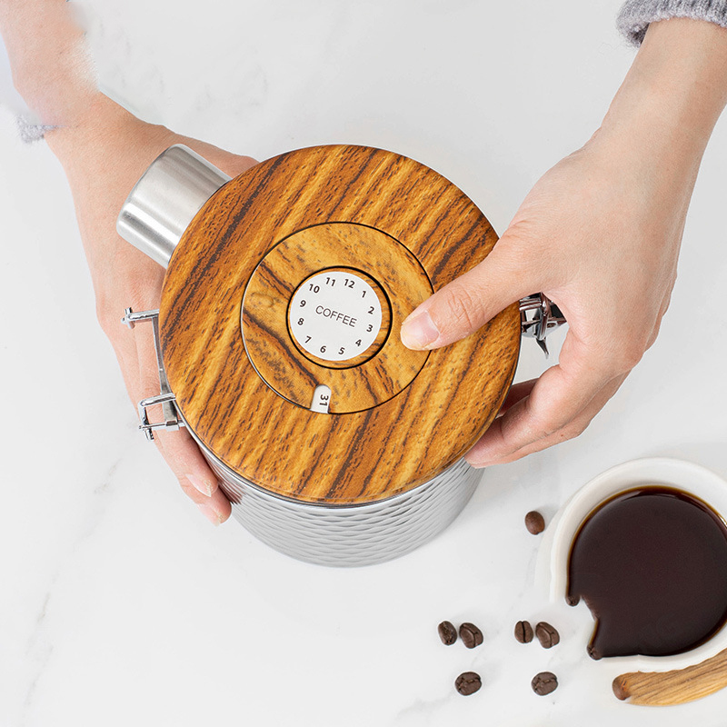 Kitchen Stainless Steel Coffee - Food Storage In Stainless Steel recensie en prijs