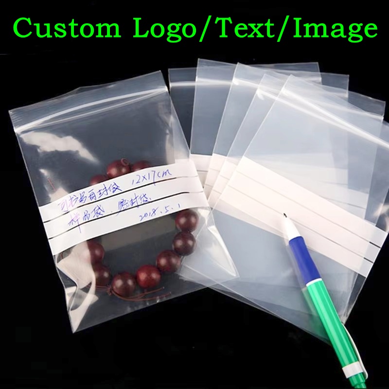 200PCS PE Clear Plastic Writin - Food Storage Zip Lock Bags recensie en prijs