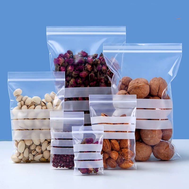 200PCS PE Clear Plastic Writin - Food Storage Zip Lock Bags recensie en prijs
